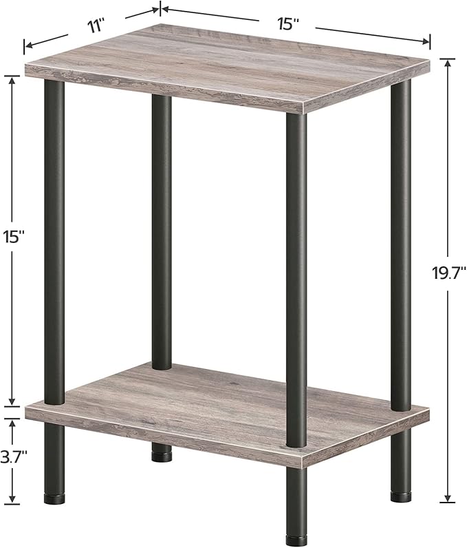 HOOBRO End Table, Small Side Table, Nightstand - Image 3