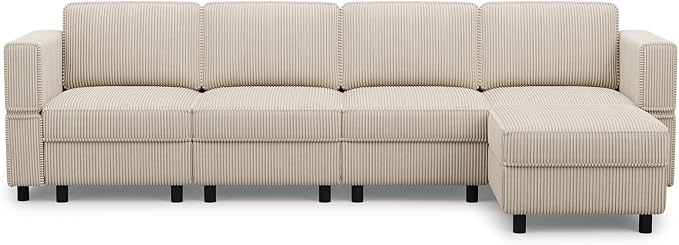 Belffin 5 Seats L Shaped Sectional Couch - Image 9