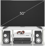 Furinno Turn-S-Tube TV Stand, 3-Tier No Tools 3D Entertainment Center - Image 6