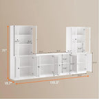TUSY 71" TV Stand Storage Set - Image 2