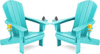 SERWALL Adirondack Chair with Cup Holders by SERWALL