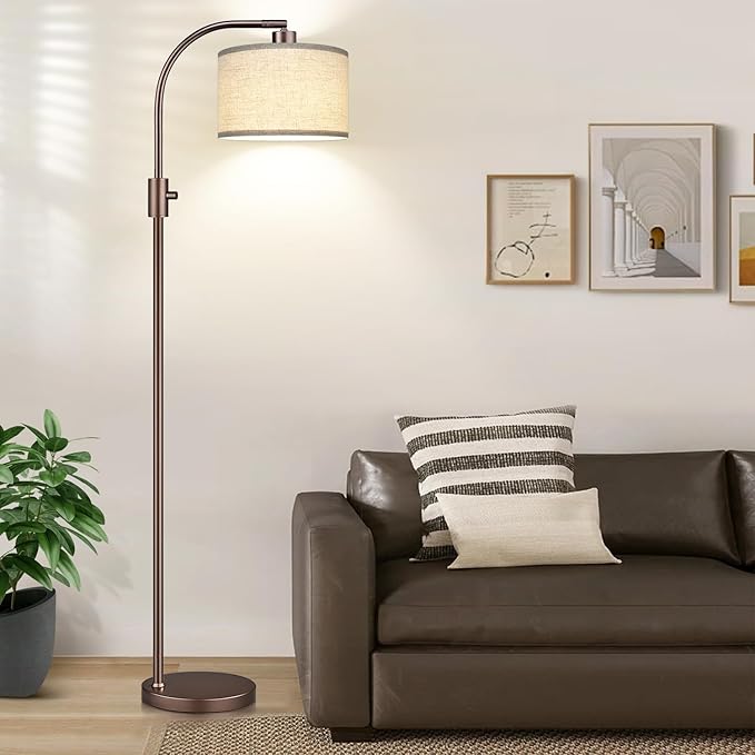 Nintiue Upgraded Modern Arc Dimmable Tall Standing Floor Lamp - Image 5
