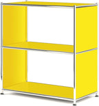 32-Inch 2-Tier Metal Bookcase, Open Shelf Storage Organizer by SIMPLINK