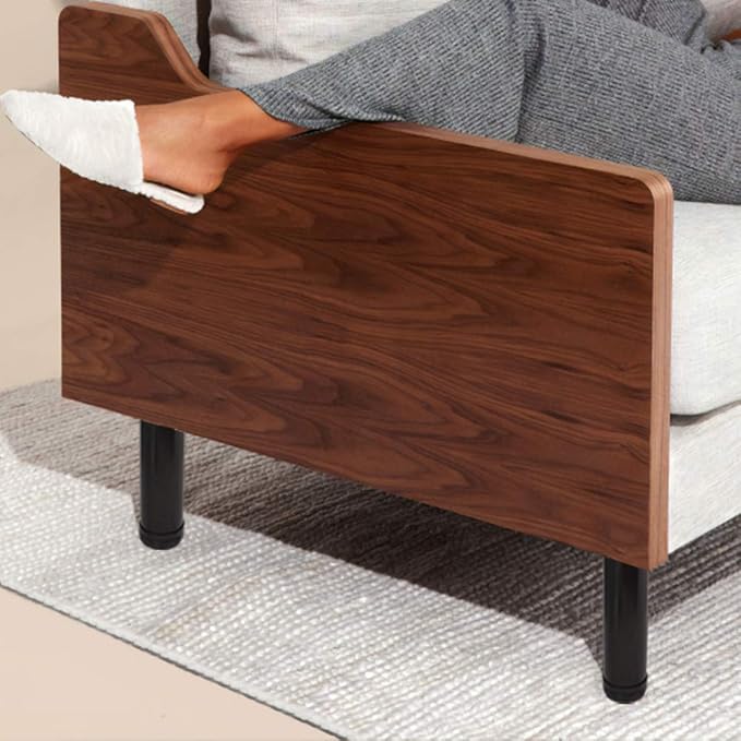 QLLY 8 Inch Adjustable Metal Coffee Table Legs, Heavy Duty Round Furniture Legs - Image 7