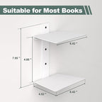 Mefirt Invisible Floating Bookshelves - Image 3