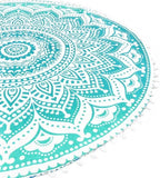 Mandala Floor Pillow Cover Meditation Cushion Seating Throw Hippie Round - Image 8