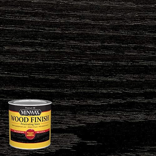 Minwax Wood Finish 227644444, 1/2 Pint, True Black (Pack of 3) - Image 3