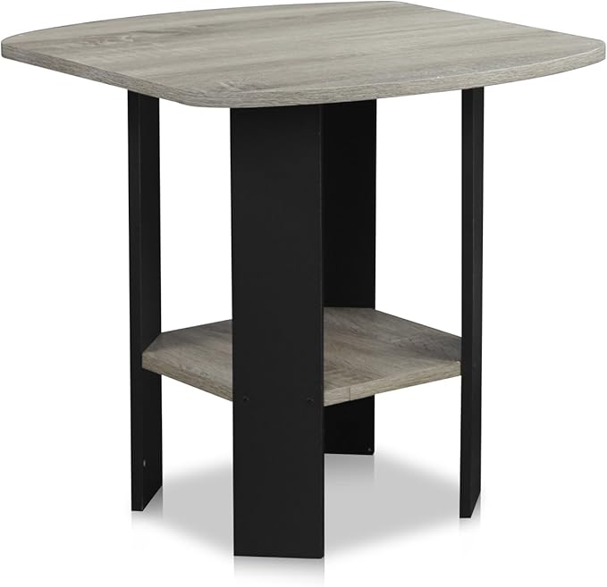 Furinno SIMPLE DESIGN Side Table, 2-Tier Modern End Table - Image 6