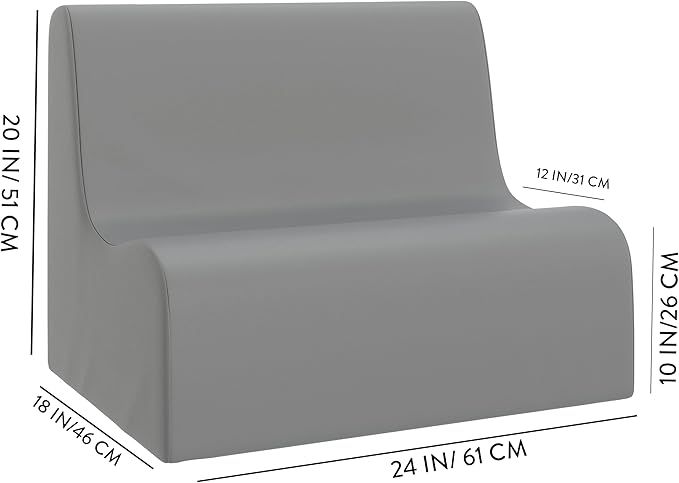 Children's Factory Medium Contour Sofa, Mix-and-Match Kids Chairs, Corner - Image 2