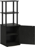 Furinno Turn-N-Tube Tall TV Entertainment Side Table Display Rack - Image 5