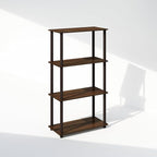 Furinno Turn-N-Tube Book Shelf, 4-Tier Bookshelf, Bookcase - Image 6
