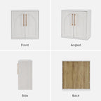 mopio Blake Storage Cabinet, Small Modular Accent Display Sideboard Buffet - Image 5