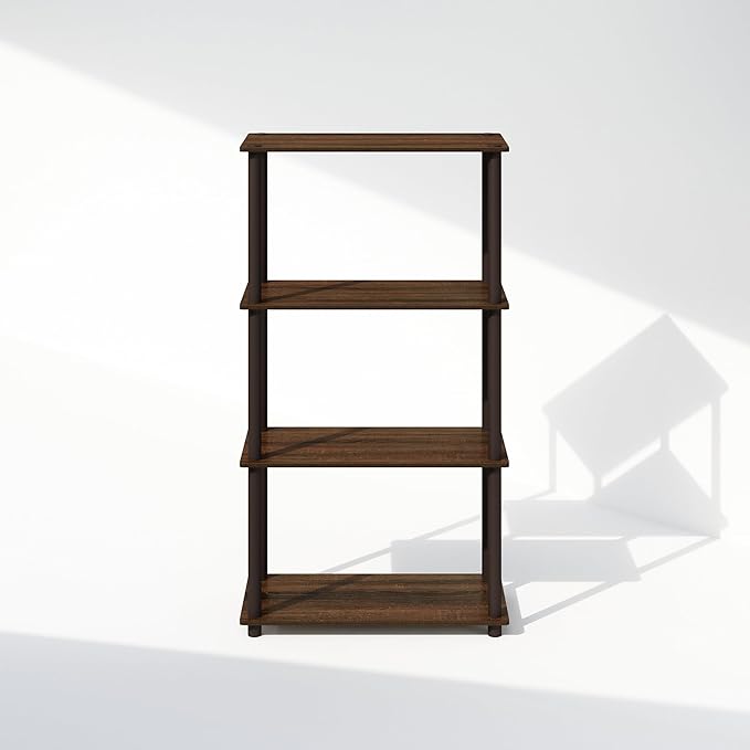 Furinno Turn-N-Tube Book Shelf, 4-Tier Bookshelf, Bookcase - Image 8