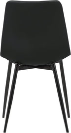 Armen Living Monte Mid Century Modern Dining Accent Chair - Image 9