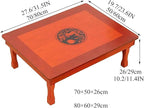 Folding Table, Korean Solid Wood Dining Table/Study Table/Coffee Table/Kang - Image 3