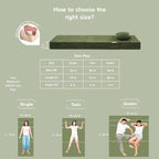 Folding Sofa Bed, 4 in 1 Convertible Sleeper Chair - Image 6