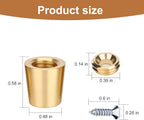 Brass Cutting Board Feet，Chopping Board Feet Set - Image 2