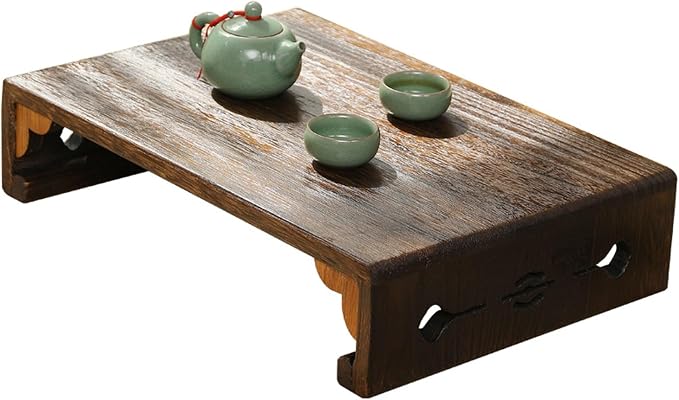Japanese Style Tatami Table, Low Wood Stool, Suitable by Unknown