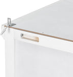 VilroCaz Freestanding Large Kitchen Pantry, Wooden Kitchen Organizers and - Image 9