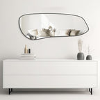 WallBeyond Irregular Wall Mirror, Asymmetrical Mirror Wall Mounted - Image 2