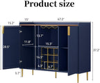 ARTPOWER 48" Wine Bar Cabinet - Image 2