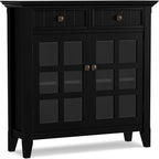 SIMPLIHOME Acadian Storage Cabinet by SimpliHome