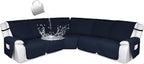 HDCAXKJ 100% Waterproof Reclining Sectional Couch Covers L Shape Recliner Sofa by HDCAXKJ