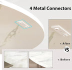 IBF Round Marble Dining Table, Dinner Tables - Image 5