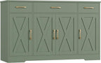 HOSTACK Buffet Sideboard Cabinet - Image 9