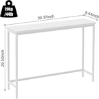 VASMIA Console Table, Entryway Table, Narrow Sofa Table, Living Room - Image 3