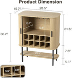 FiveWillowise Coffee Bar Cabinet - Image 2
