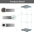 LFT HUIMEI2Y Glass Display Cabinet 3-Shelf - Image 4