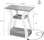 FROMJBEST End Tables Living Room, Nightstand - Image 2