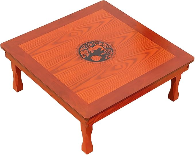 Folding Square Table, Korean Solid Wood Coffee Table/Dining Table/Study - Image 5