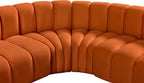 Meridian Furniture 103Cognac-S6B Arc Collection Modern | Contemporary Modular - Image 9