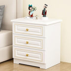 FEELIN NightStand/Sofa Table Light Luxury Solid Wood Bedside Table, Simple Home - Image 5