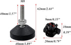 Antrader M8 Thread Leveling Feet - Image 2