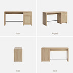 SICOTAS Rattan Home Office Desk - Image 9