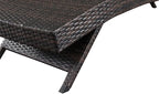 79'' Outdoor Wicker Reclining Lounge Chair Long Reclining Chaise Lounge Set - Image 7
