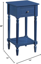Convenience Concepts French Country Khloe 1 Drawer Accent End Table 14" - Image 3