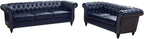 QHITTY 2 Piece Living Room Set, Sectional Chesterfield Sofa Contemporary - Image 9
