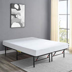 Amazon Basics Bed Frame with Storage, Foldable Metal Platform, Sturdy Steel - Image 9