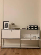 Modern Storage Cabinet Sideboard Versatile Free-Standing Organizer Cabinets - Image 6