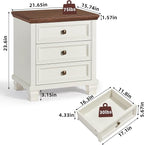 SAVOR LIFE Farmhouse Nightstand - Image 2