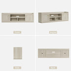 SICOTAS TV Stand Entertainment Center - Image 9