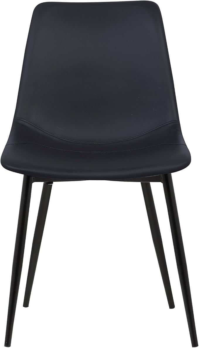 Armen Living Monte Mid Century Modern Dining Accent Chair - Image 7