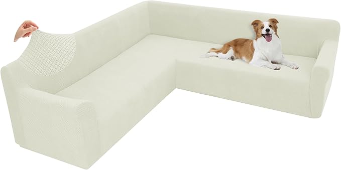 Arfntevss Stretch Sectional Couch Covers L Shaped Corner Sectional Sofa Cover by Arfntevss
