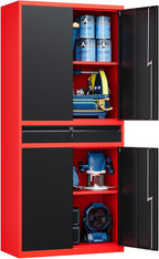 Yizosh Metal Garage Storage Cabinet by Yizosh