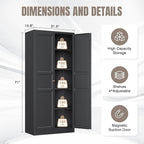 Yizosh Metal Storage Cabinet - Image 2