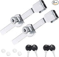 2Pcs Glass Cabinet Lock with Keys, Display Case Lock by Unknown